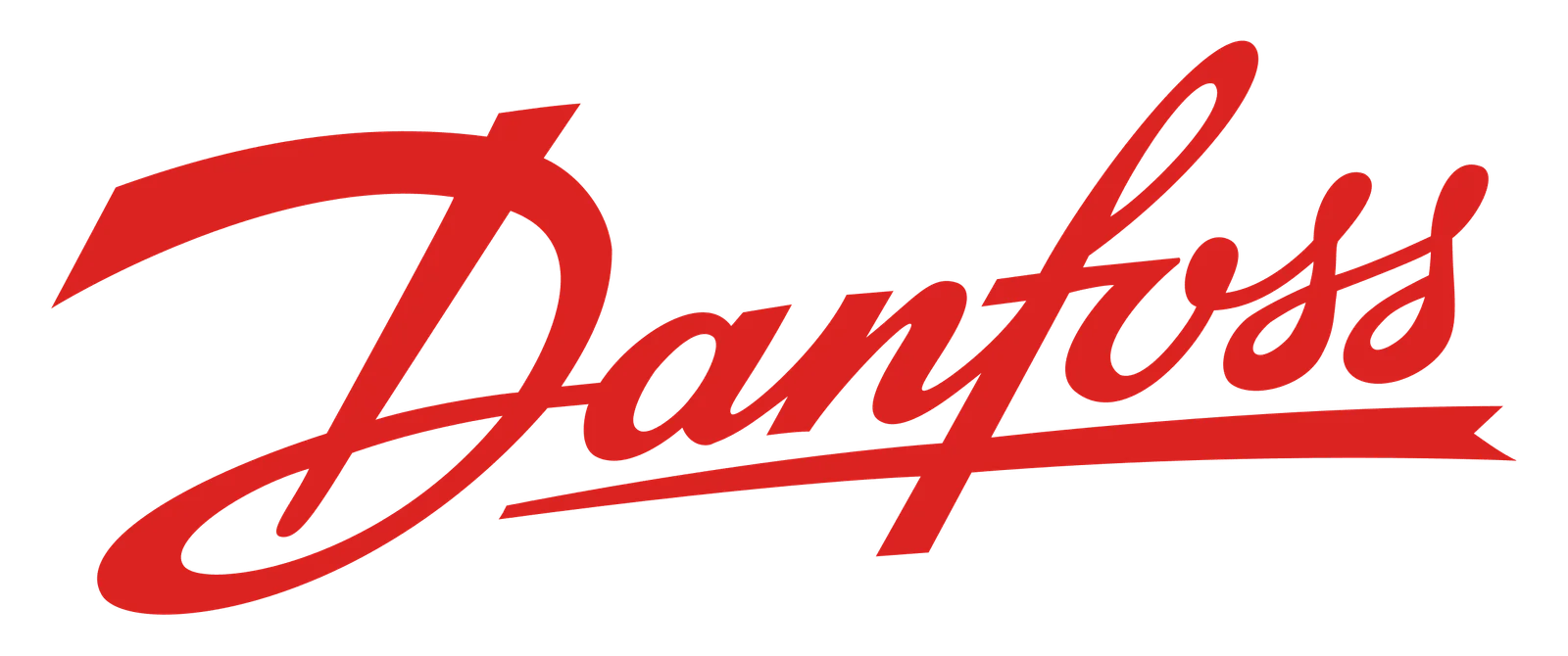 Logo de marca Danfoss de la empresa de Reparación de Refrigeradores industriales Luansa